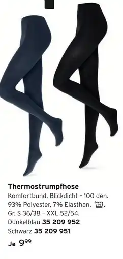 Tchibo Thermostrumpfhose Angebot