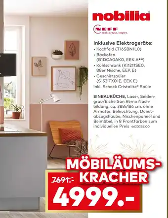 Nobilia einbauküche