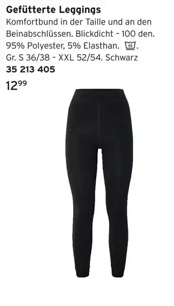 Tchibo Gefütterte leggings Angebot