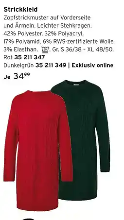 Tchibo Strickkleid Angebot