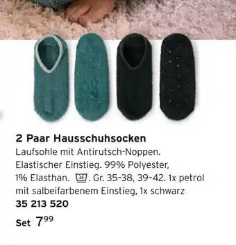 Tchibo 2 paar hausschuhsocken Angebot