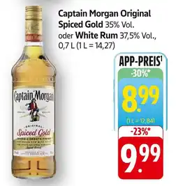 Edeka Captain morgan original spiced gold Angebot
