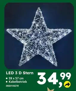 Globus Baumarkt Led 3d stern Angebot