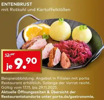 porta Entenbrust Angebot