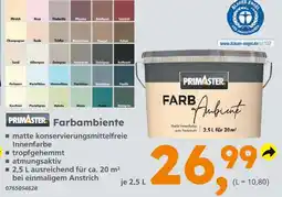 Globus Baumarkt Primaster farbambiente Angebot