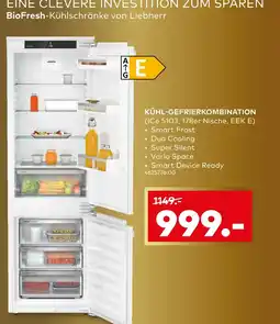 porta Liebherr kühl-gefrierkombination Angebot