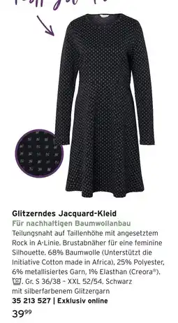 Tchibo Glitzerndes jacquard-kleid Angebot