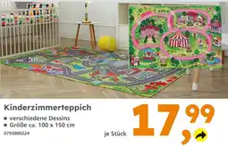 Globus Baumarkt Kinderzimmerteppich Angebot