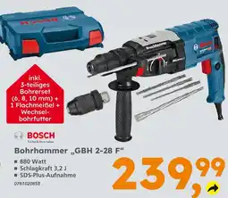 Globus Baumarkt Bosch bohrhammer „gbh 2-28 f“ Angebot