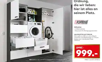 porta Express küchen hauswirtschaftsraum Angebot