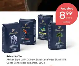 Tchibo Privat kaffee african blue Angebot