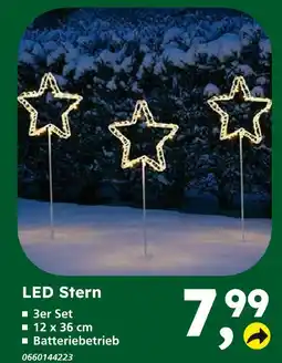Globus Baumarkt Led stern Angebot