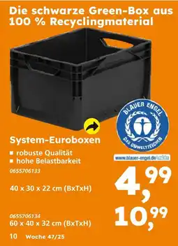Globus Baumarkt System-euroboxen Angebot