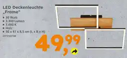 Globus Baumarkt Led deckenleuchte 'frame' Angebot