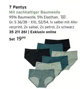 Tchibo 7 pantys Angebot