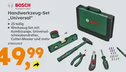 Globus Baumarkt Bosch handwerkzeug-set universal Angebot
