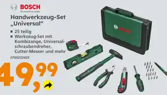 Globus Baumarkt Bosch handwerkzeug-set universal Angebot