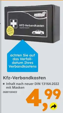 Globus Baumarkt Kfz-verbandkasten Angebot