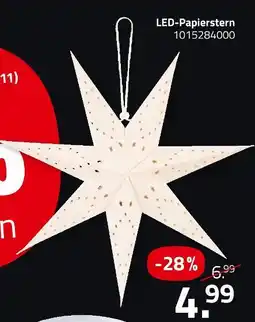 ROLLER Led-papierstern Angebot