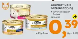 Globus Baumarkt Gourmet gold katzennahrung Angebot