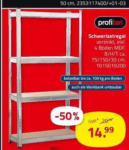 ROLLER Profitan schwerlastregal Angebot