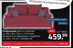 ROLLER Funktionssofa Angebot