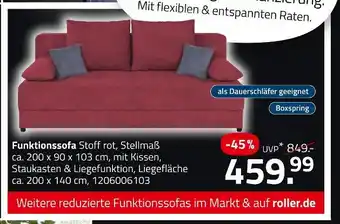 ROLLER Funktionssofa Angebot