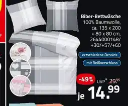ROLLER Biber-bettwäsche Angebot