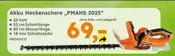 Globus Baumarkt Akku heckenschere pmahs 2025 Angebot