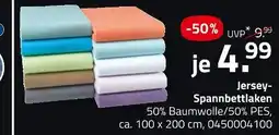 ROLLER Jersey-spannbettlaken Angebot