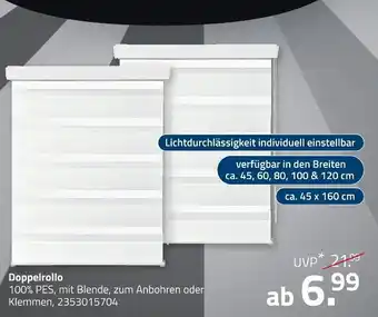 ROLLER Doppelrollo Angebot