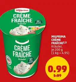 PENNY Milprima crème fraîche kräuter Angebot