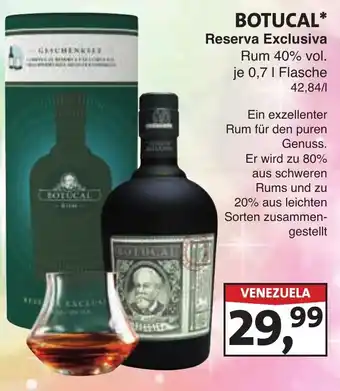 Lösch Depot BOTUCAL Reserva Exclusiva Rum Angebot