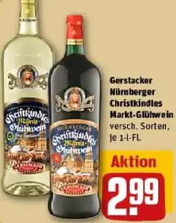 REWE Gerstacker Nürnberger Christkindles Markt-Glühwein Angebot
