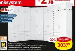 ROLLER Rauch drehtürenschrankprogramm Angebot