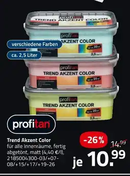 ROLLER Profitan trend akzent color Angebot