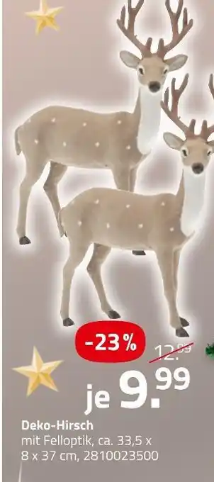 ROLLER Deko-hirsch Angebot