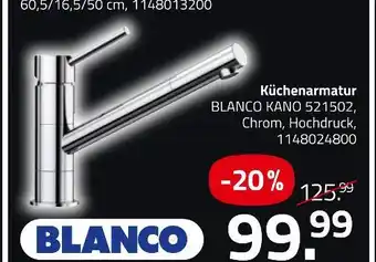 ROLLER Blanco küchenarmatur kano 521502 Angebot