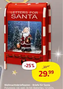ROLLER Weihnachtsbriefkasten - briefe für santa Angebot