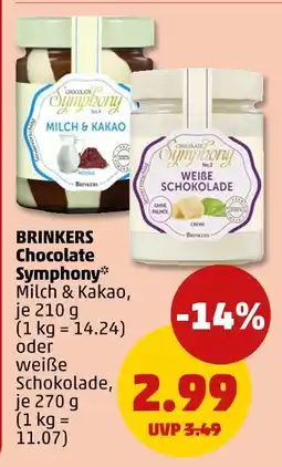 PENNY Brinkers chocolate symphony milch & kakao Angebot