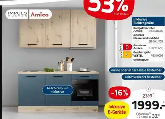 ROLLER Amica einbauküche Angebot