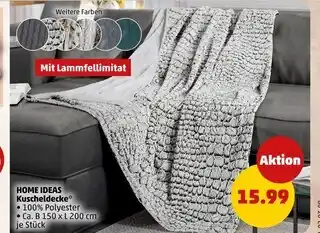 PENNY Home ideas kuscheldecke Angebot