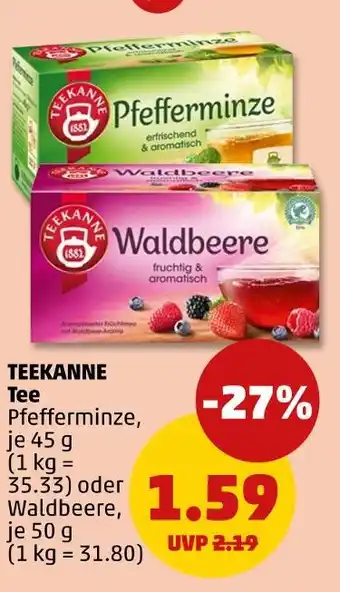 PENNY Teekanne pfefferminze Angebot