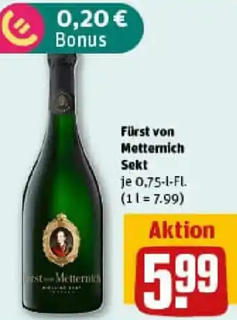 REWE Fürst von Metternich Sekt Angebot