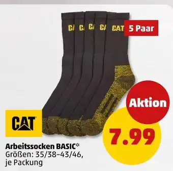 PENNY Cat arbeitssocken basic Angebot