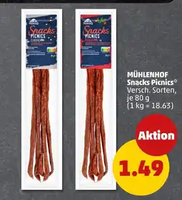 PENNY Mühlenhof snacks picnics classic Angebot