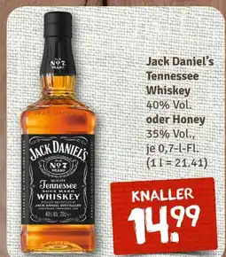 nahkauf Jack daniel's tennessee whiskey Angebot