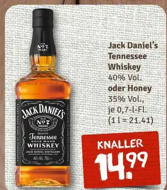 nahkauf Jack daniel's tennessee whiskey Angebot