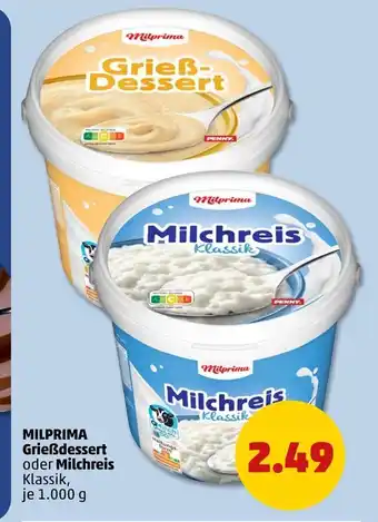 PENNY Milprima grießdessert Angebot