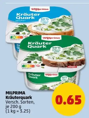 PENNY Milprima kräuterquark leicht Angebot
